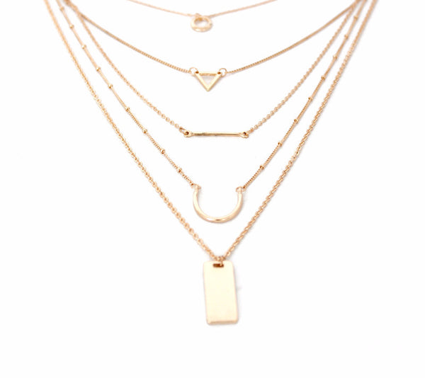 Geo Layer Necklace