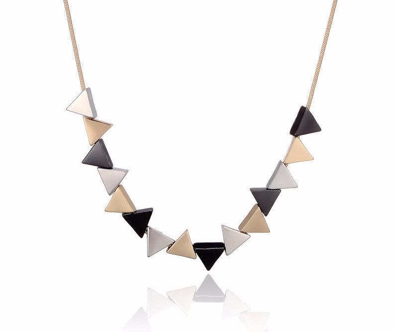 Geo Triangle Necklace