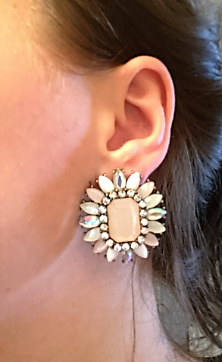 Pink Retro Studs