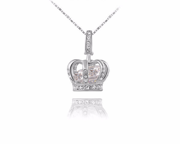 Crown CZ Necklace- Save Up To 20%