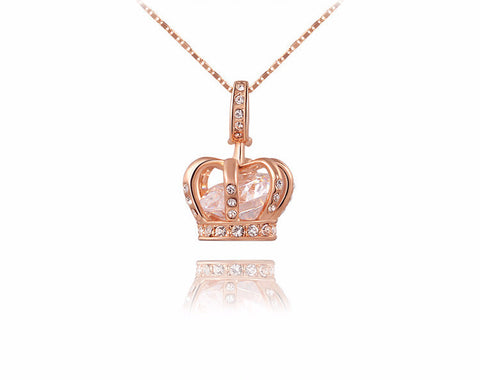 Crown CZ Necklace- Save Up To 20%