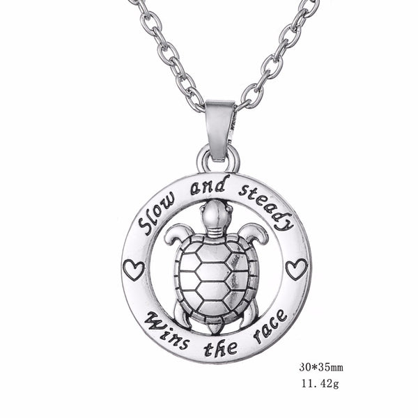 Turtle Pendant Necklace- Save Up to 30%