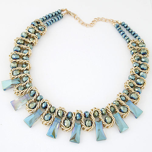 New Aurora Twist M  Bar Necklace