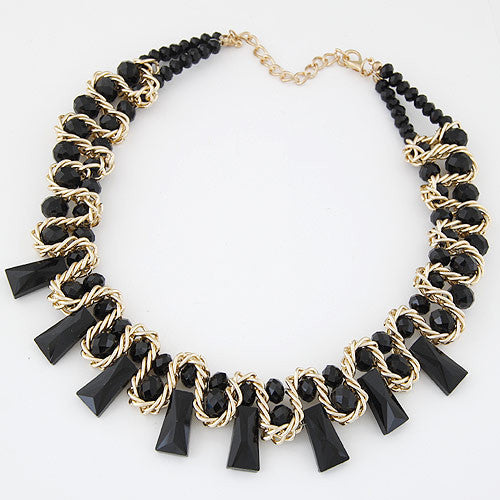 New Aurora Twist M  Bar Necklace