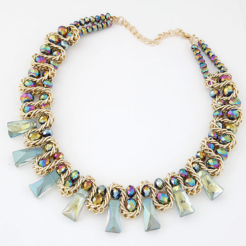 New Aurora Twist M  Bar Necklace
