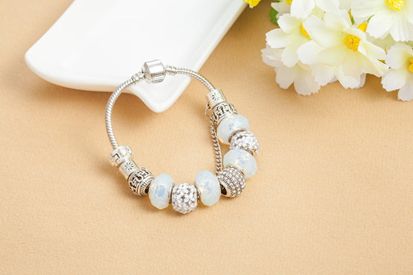 Blue Moon Charm Bracelet