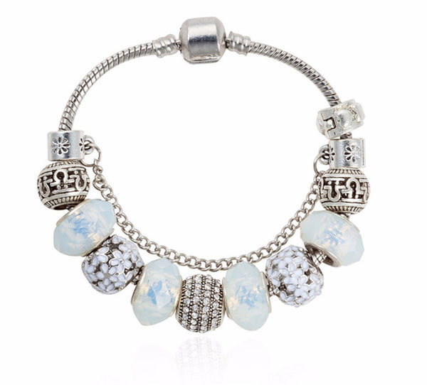 Blue Moon Charm Bracelet