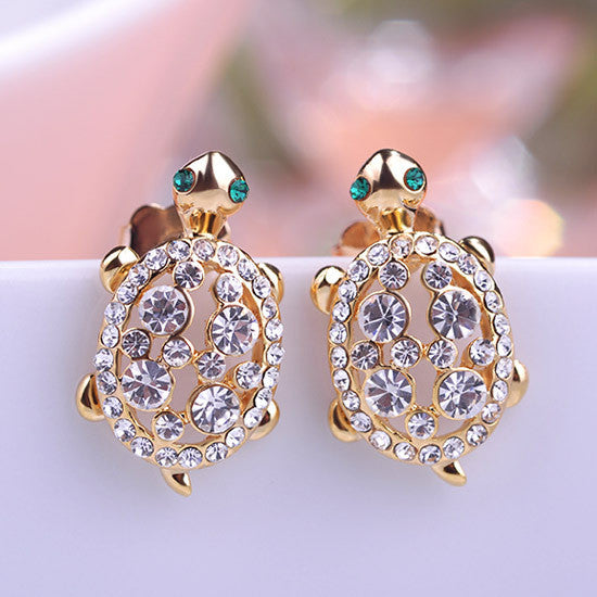 CZ Tortoise Earrings- Save Up To 25% Off