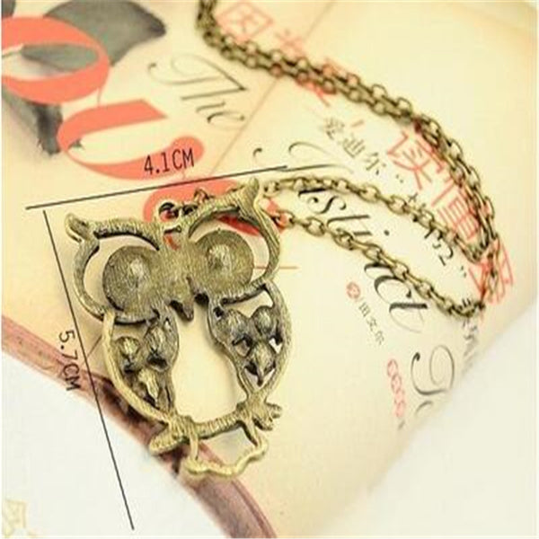 Bronze Crystal l Necklace-