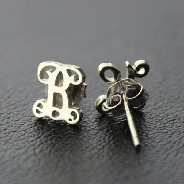 Femmi Single Script Studs