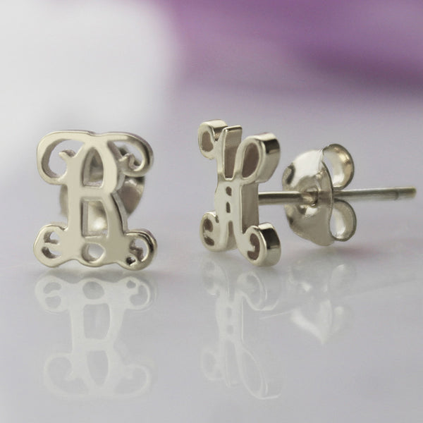 Femmi Single Script Studs