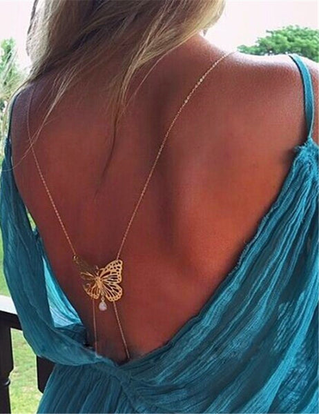 Butterfly Back Body Chain