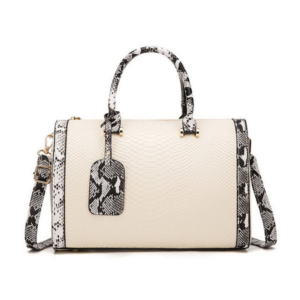 Snake Print Emery Tote