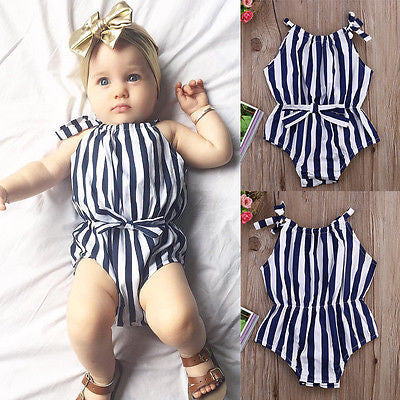 Pinstripe Romper