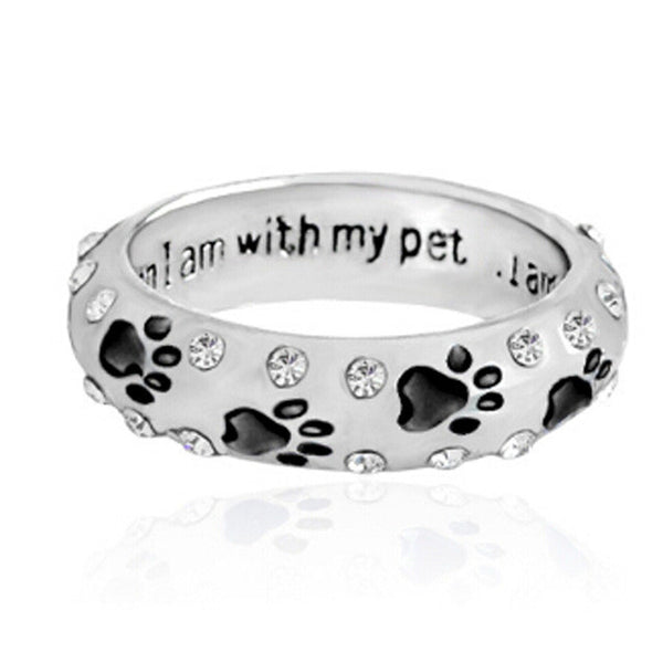 Pet Lovers CZ Ring