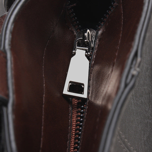 Leather Tassel Handbage