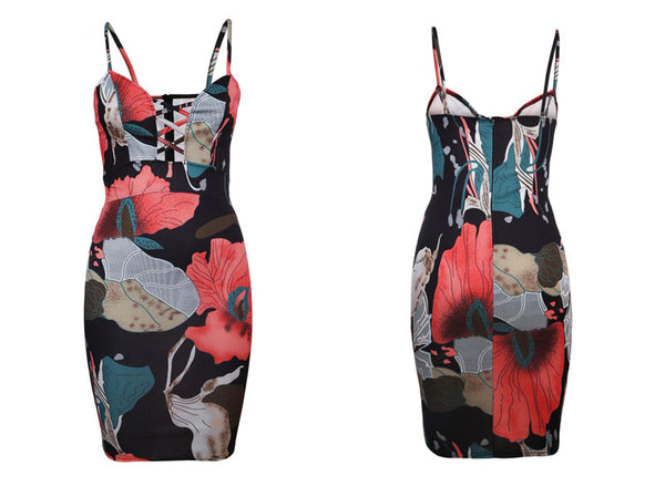 Flower Bodice Dress