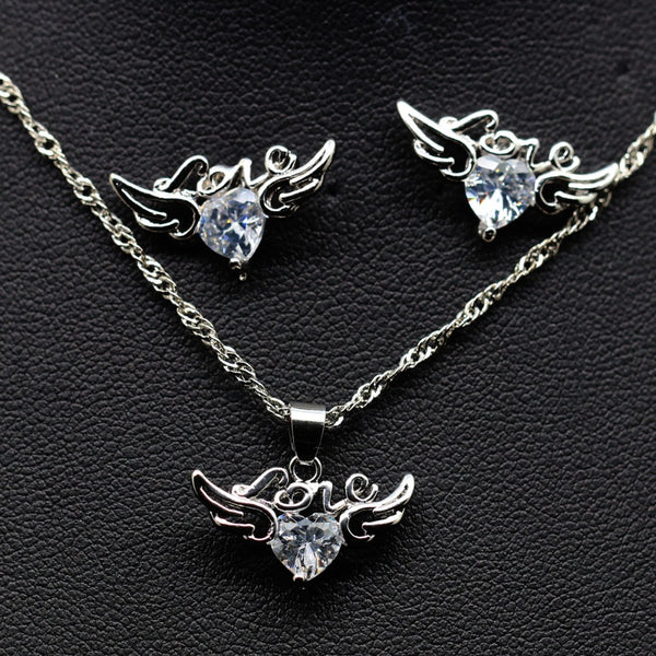 Angle Wings Jewelry Set