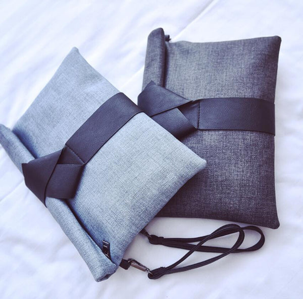 Cross Knot Envelope Handbag