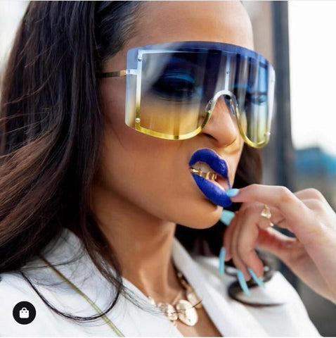Rimless Metal Shades