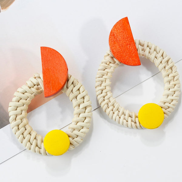 Bohemia Orange Slice earrings