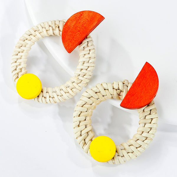 Bohemia Orange Slice earrings