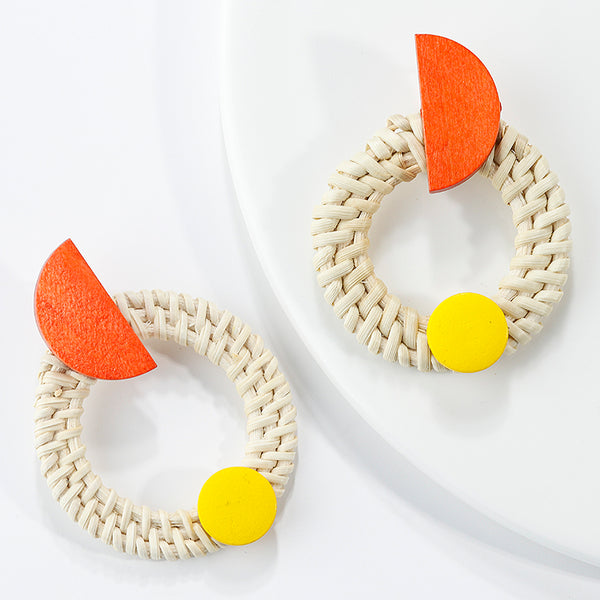 Bohemia Orange Slice earrings