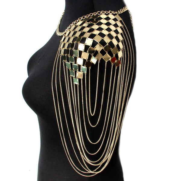 Boho Shoulder  Body Chain