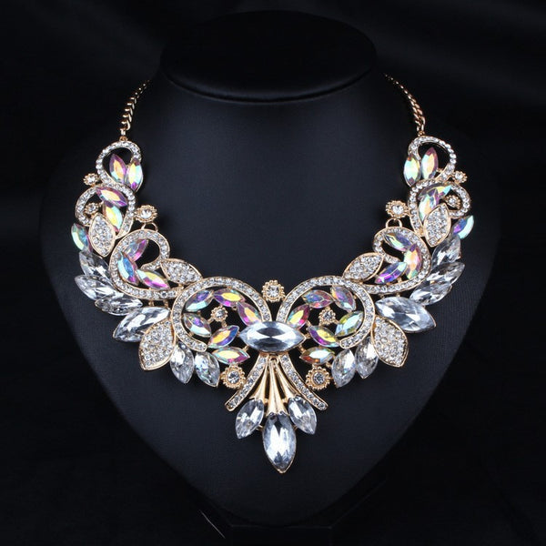 Illumination  Statement Necklace-M
