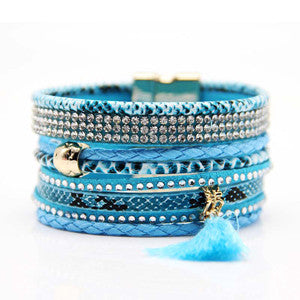 Euro Tassel Layer Bracelet