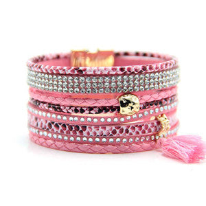 Euro Tassel Layer Bracelet