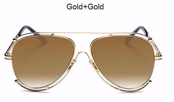 Mirror Pilot  Sunglasses