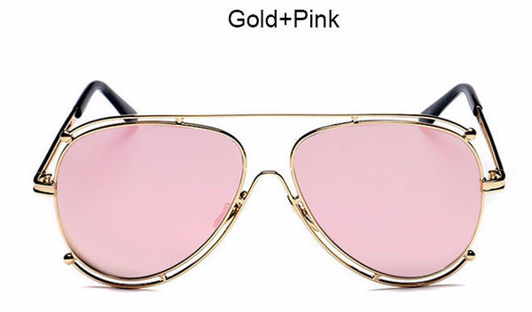 Mirror Pilot  Sunglasses
