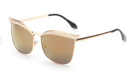 CZ Cat Eye Sunglasses