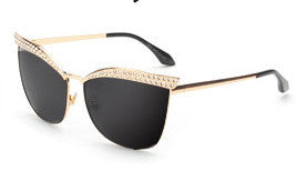 CZ Cat Eye Sunglasses