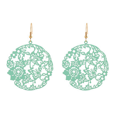 Hollow Butterfly Earrings