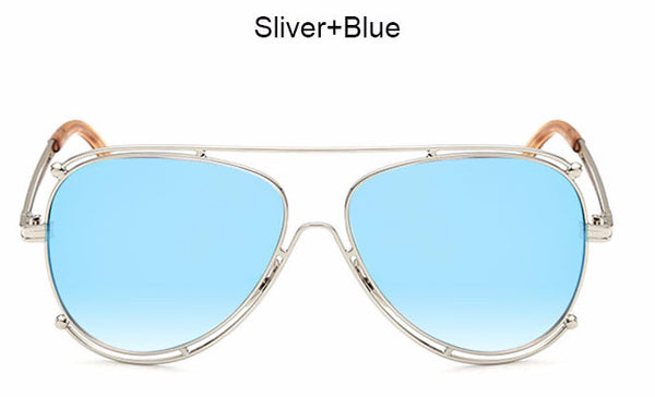 Mirror Pilot  Sunglasses