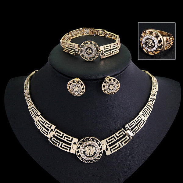 M Aztec Lion Jewelry Set- Marked Down 50%