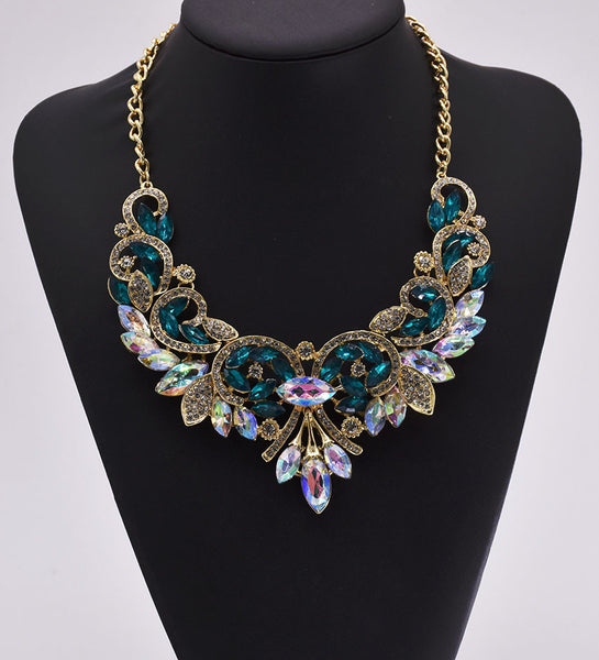 Illumination  Statement Necklace-M