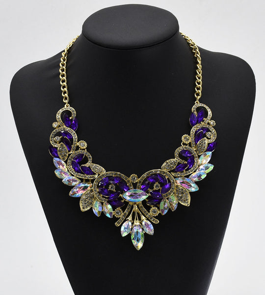 Illumination  Statement Necklace-M